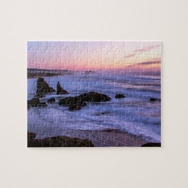 Herausforderung Schönes Oregon Coast Beach Puzzle (Horizontal)