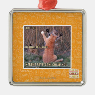 Herausforderung Xtremes PattyCake Ornament Aus Metall