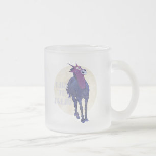 Herausforderung, zum der Einhorngeschenke zu Mattglastasse