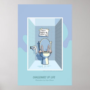 Herausforderungen des Lebens Poster