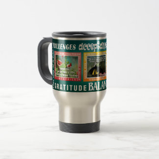 Herausforderungen Slogans Schmetterlinge 12-Schrit Reisebecher