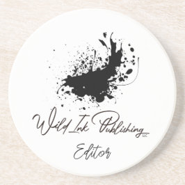 Herausgeber von Wild Ink Publishing Getränkeuntersetzer