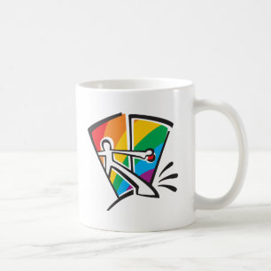 Herauskommen Kaffeetasse