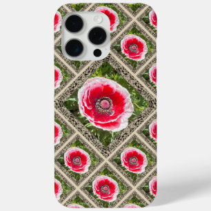 Herausragendes iPhone-Gehäuse mit roten und weißen Case-Mate iPhone Hülle