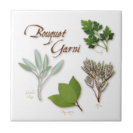 Herb Bouquet Keramik Tile Fliese