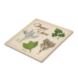 Herb Bouquet Keramik Tile Fliese