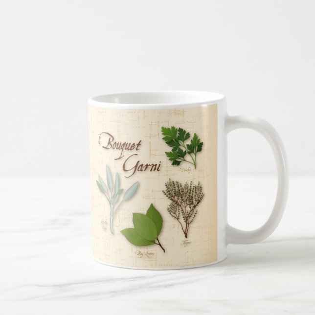 Herb Bouquet Tasse (Rechts)