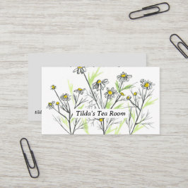 Herb Business Chamomile Tee Naturmischungen Visitenkarte