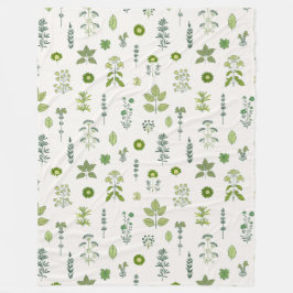 Herbal Harmony Fleecedecke