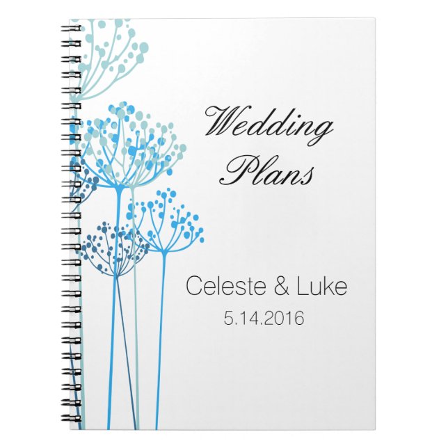Herbal Rhapsody Wedding Plans Notizblock (Vorderseite)