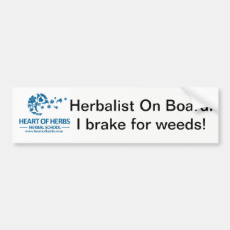 Herbalist-Autoaufkleber Autoaufkleber