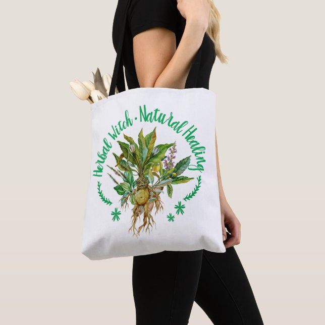 Herbalistherbalism-Kraut-Pflanzen-Medizin Tasche (Von Nahem)