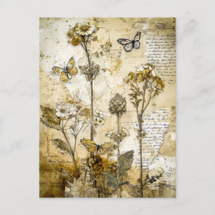 Herbarium der vergessenen Briefe Postkarte