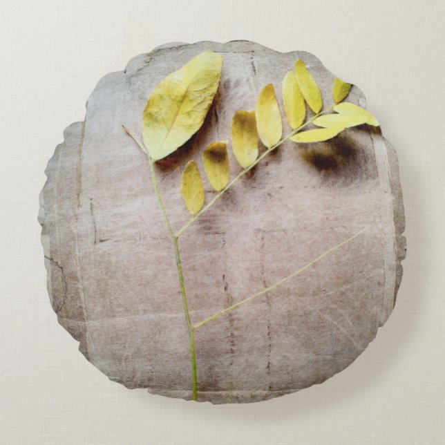 Herbarium V Rundes Kissen (Vorderseite)