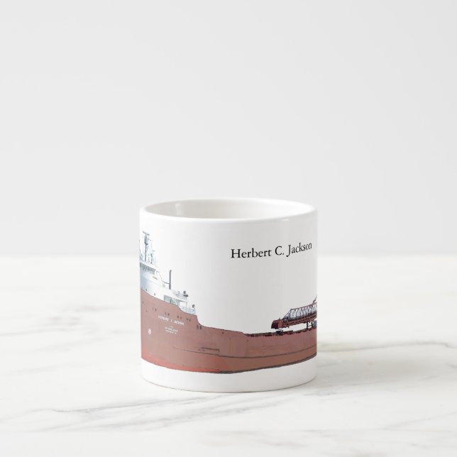 Herbert C. Jackson ausgeschnittene Espresso-Tasse Espressotasse (Vorderseite)