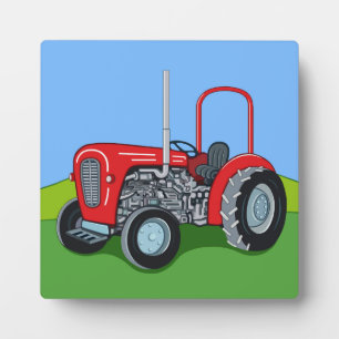 Herbert der Traktor Fotoplatte