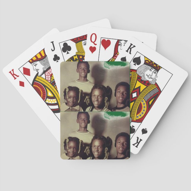 Herbert Hunter, Jr.s Bande Spielkarten (Rückseite)