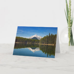 Herbert Lake, Banff NP, Kanada Note Card Karte