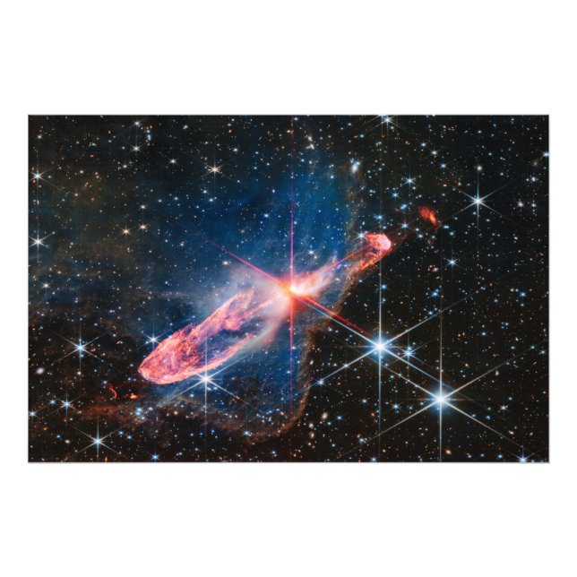 Herbig-Haro 46/47 (Image NIRCam) James Webb Photo (Devant)