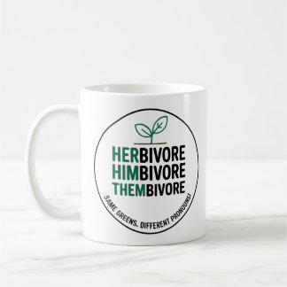 HERbivore • HIMbivore • THEMbivore Kaffeetasse