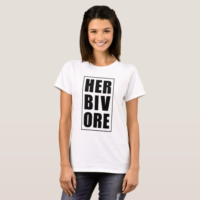 Herbivore | Pflanze Eater T-Shirt (Vorne ganz)