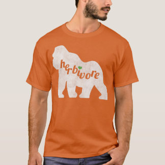 HERBIVORE Primat Vegan VegPlantBasierend Eater Ins T-Shirt