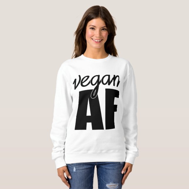 Herbivore | VEGANER AF Sweatshirt (Vorne ganz)