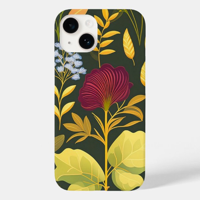 Herbs Design iPhone Case (Rückseite)