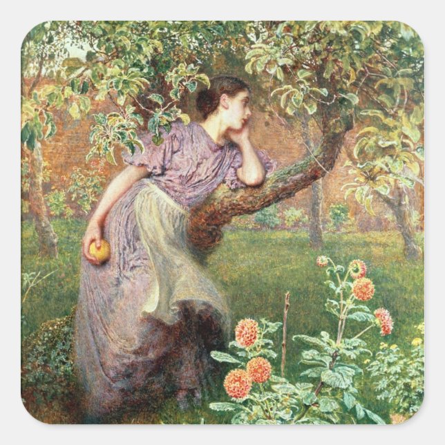Herbst 1865 quadratischer aufkleber (Vorderseite)
