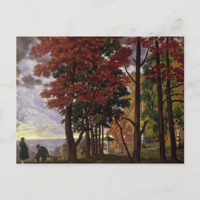 Herbst 1918 postkarte (Vorderseite)
