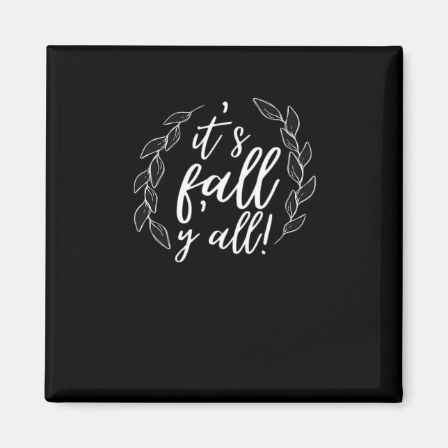 Herbst 2010 ist das Herbstdesign einzigartig Magnet (Vorne)