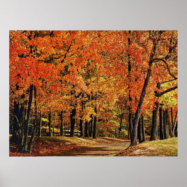 Herbst 30 gesprungen poster (Vorne)