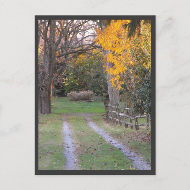 ~ Herbst ~ 30 Postkarte (Vorderseite)