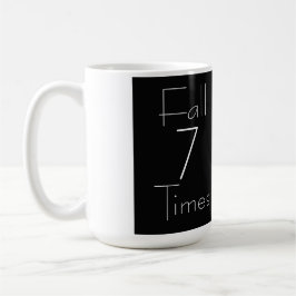 Herbst 7 Mal 8 Motivierend Tasse aufstehen