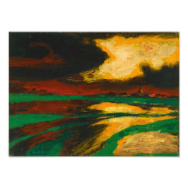 Herbst-Abend | Emil Nolde | Fotodruck