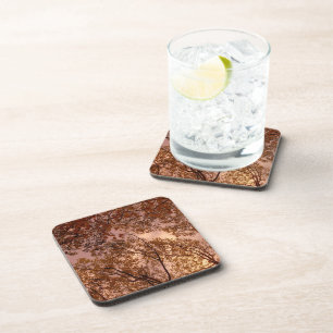 'Herbst Abstrakt' Cork Untersetzer Set