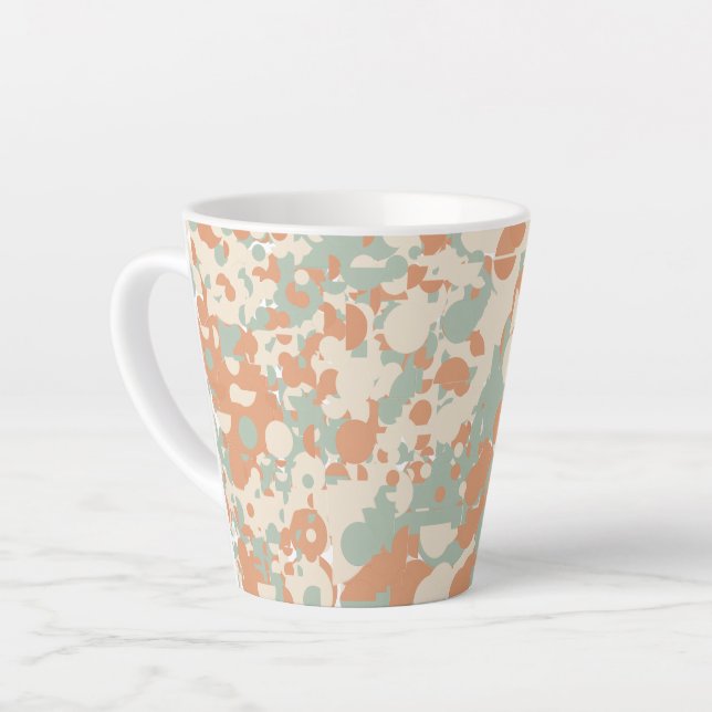 Herbst-Abstrakt Milchtasse (Linke Ecke)