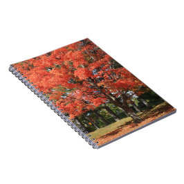 Herbst-Ahorn-Tree-Spiral-Notebook Notizblock