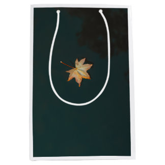 Herbst-Ahornblatt-Geschenktasche Mittlere Geschenktüte