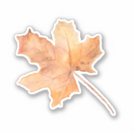 Herbst-Ahornleaf Vinyl-Schnitt Aufkleber