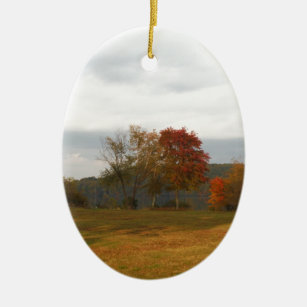 Herbst am Arrowhad-See. Keramikornament