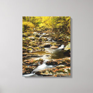 Herbst am Big Creek Leinwanddruck