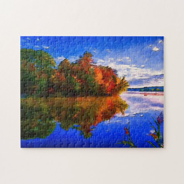 Herbst am See | Benutzerdefiniert (Horizontal)