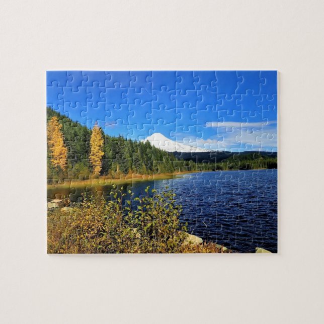 Herbst am See Trillium oder (Horizontal)