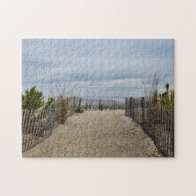 Herbst am Strand Puzzle (Horizontal)