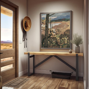 Herbst an Chiemsee   Leo Putz Landscape Art Leinwanddruck