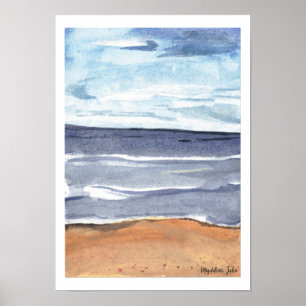 Herbst an der Ostsee Poster