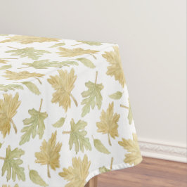 Herbst-Aquarell-Blätter-Thanksgiving-Tischdecke Tischdecke