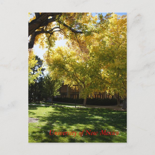 Herbst auf Campus I Postkarte (Vorderseite)