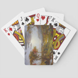 Herbst auf dem Hudson River (New Yorker Staat) Spielkarten